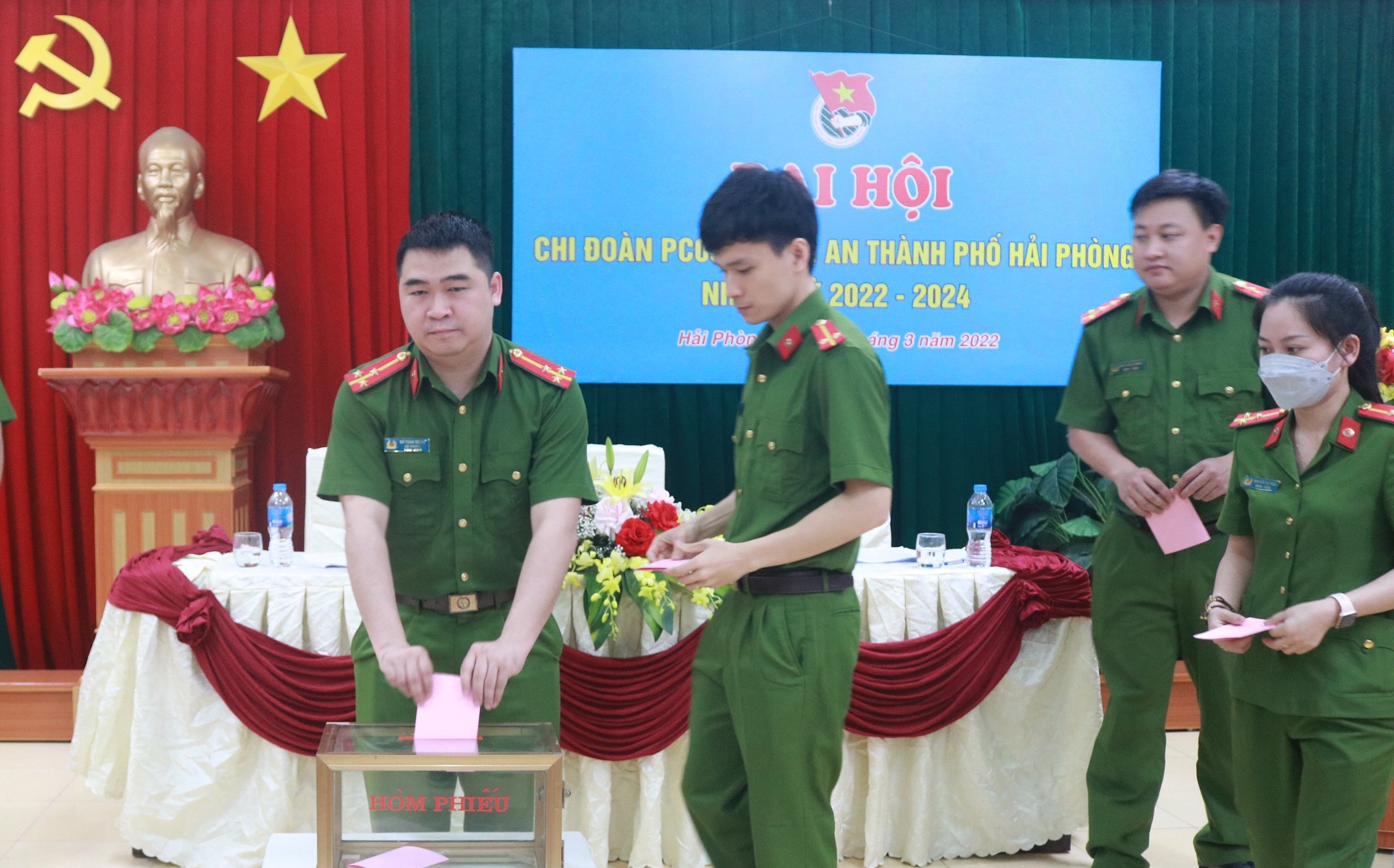  Chi đoàn Phòng Cảnh sát Kinh tế - CATP tổ chức thành công Đại hội nhiệm kỳ 2022-2024